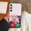 John Pork Is Calling Answer Call Phone Case For Samsung Galaxy S21 S22 S23 S24ULTRA S25ULTRA FE Ultra Plus5G A52S S26 Soft Cover