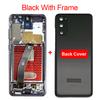 S20 Mobile Phone Panel TFT Tela Pantalla Amoled OLED LCD De Replacement Display S20 4G Screen Frame for Samsung Galaxy SM-G980F