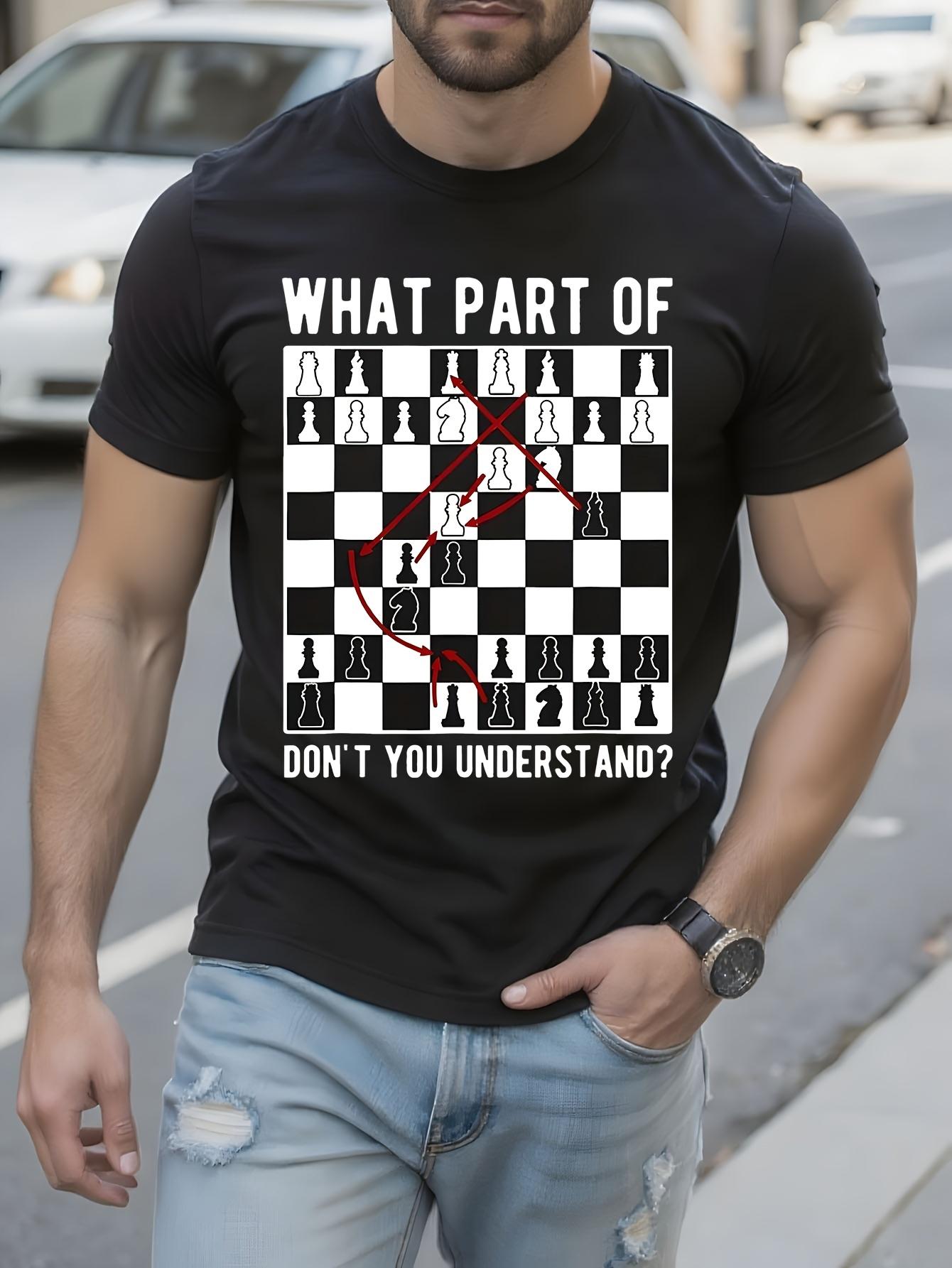 Chess Graphic Tshirt Graphic Tshirt XXL