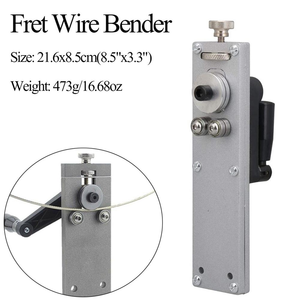 Guitar Fret Wire Bender Straightens/Bends Fret Wire—Long Fret Wire Bender