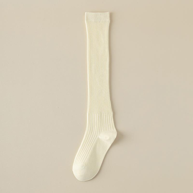 

Женские весенне-осенние компрессионные утягивающие хлопковые носки до колена 1 pair