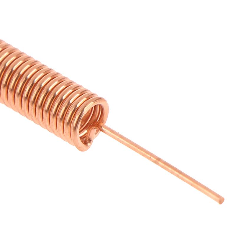 10 Stück 433MHz Antenne Reine Kupferfeder Wendelantenne Omni Signalverstärker Empfänger Für Router Wendelantenne
