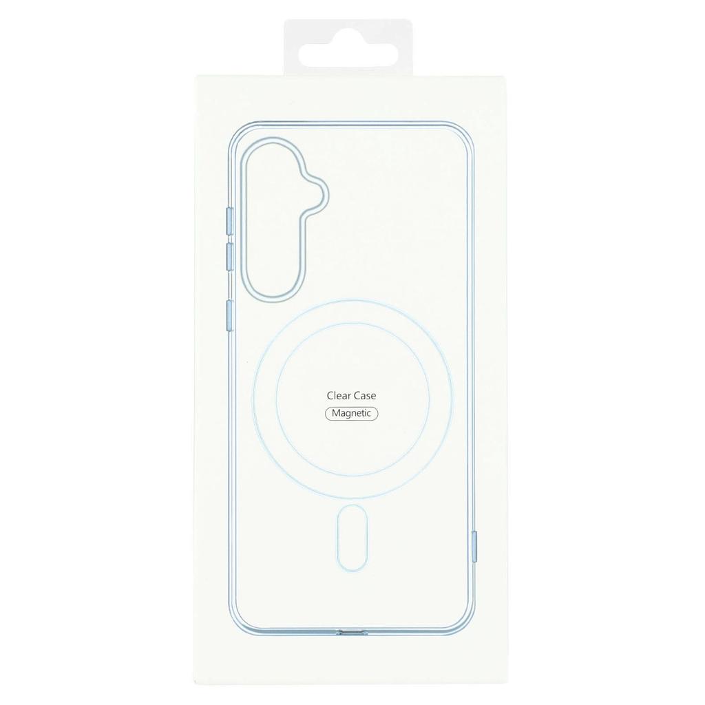 For Samsung Galaxy A26 5G Magnetic Case TPU + Acrylic Clear Phone Cover