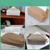 Modern Minimalist Leather Tissue Box With Design For Car And Home Use