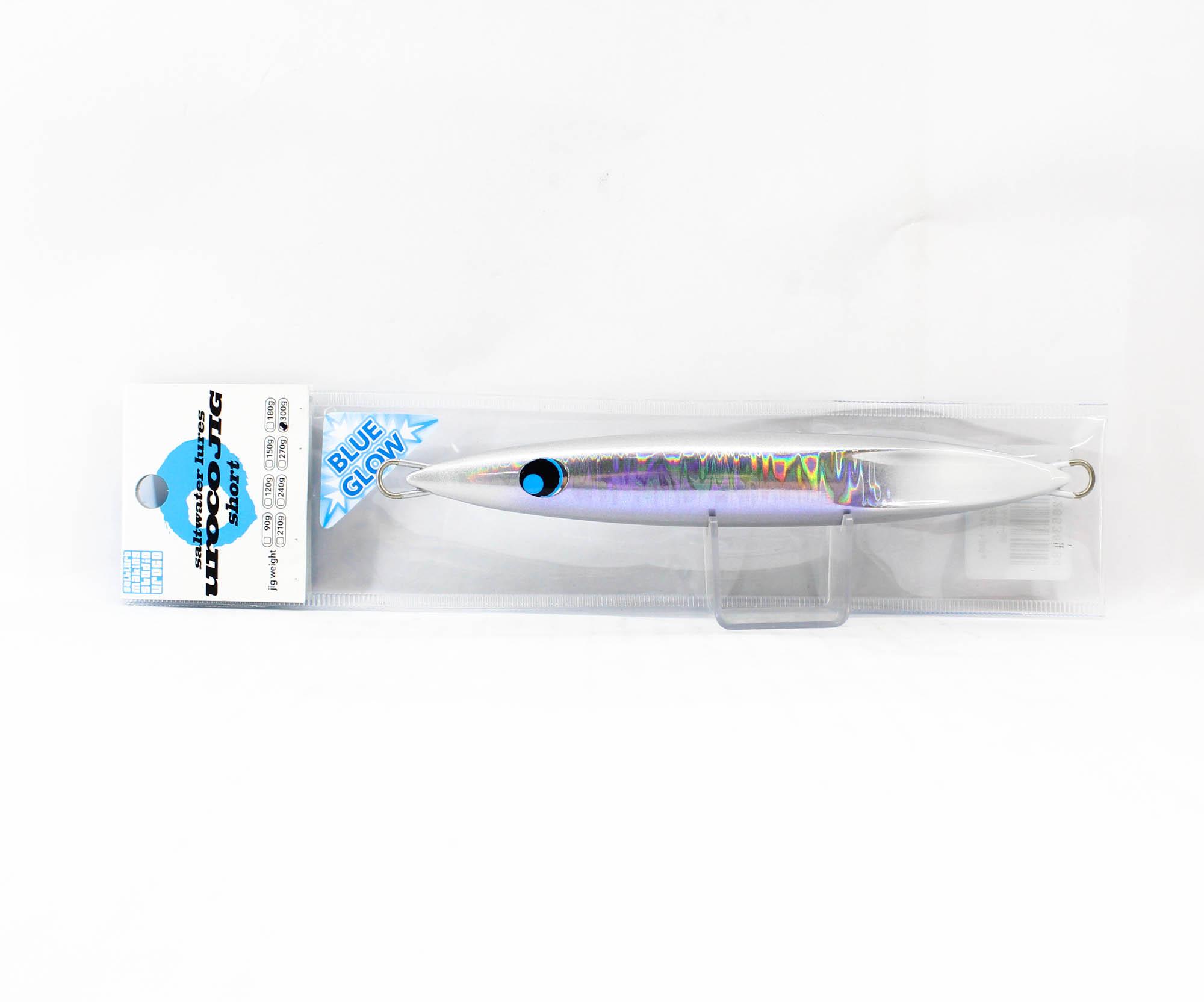 

Uroco Metal Jig Uroco Short 300 grams Blue Glow 601 (6184)