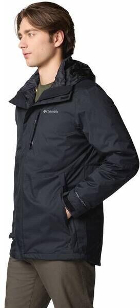 Jacket with Hood Columbia Oak Harbor Interchange Black