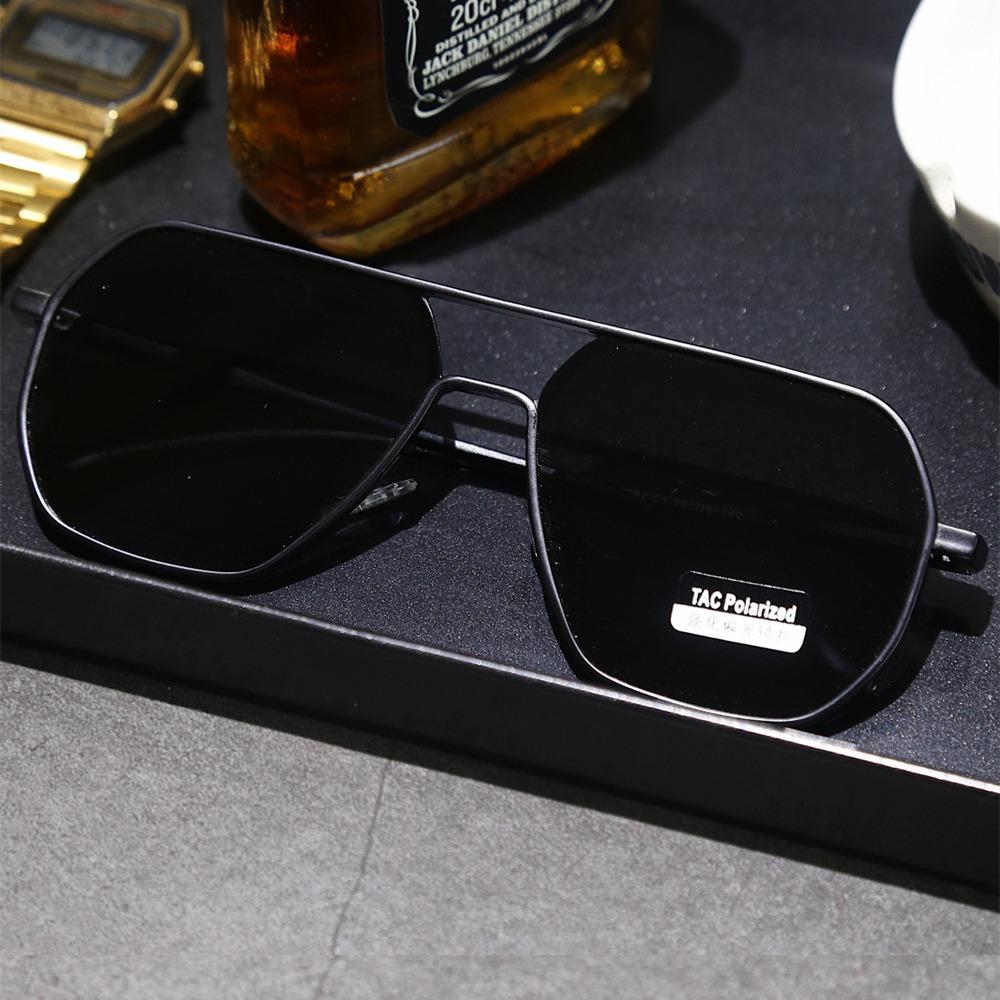 Vintage Polarized Sunglasses Men Fashion Black Shades Eyewear Retro Trendy Brand Design Sun Glasses For Driving Fishing