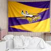 Minnesota Vikings Logo Tapestry Accessories Playroom Tapestry, for Bedroom,Livingroom, dormitory Room Wall Decor Fan Birthday Gifts
