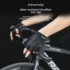 Breathable Summer Half-Finger Shock-Absorbing Cycling Gloves for Men & Women