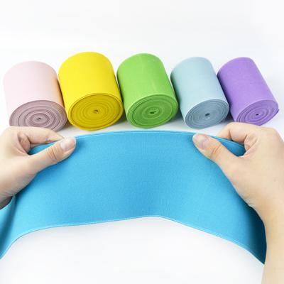 1-5M Meetee Elastici Larghi 10cm per Cucito Vita Elastico di Gomma Elastici Yoga Nastro Fai da Te Cintura a Molla Accessori da Cucito