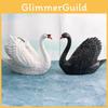 Wildlife Animal Pvc Swan Model With Realistic Design For Childrens Educational Decor