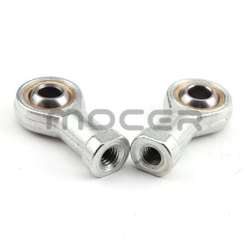 M6 6mm Mann Links Gewinde Rose Gelenk Spurstangenkopf Komplett Mit