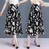 Thin Skirt Women's Medium and Long A-shaped Summer New Simple Commuter Bud Skirt, Thin and Fluffy Umbrella Skirt