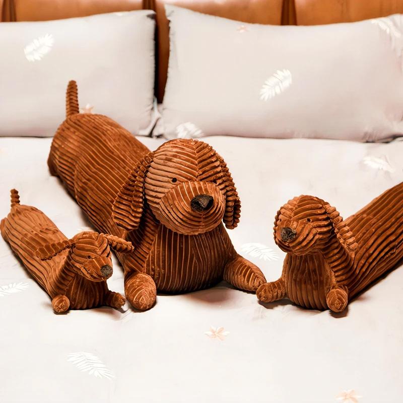 Cute Sausage Dog Panda Long Pillow Plush Toy For Home Decor And Sofa 50cm/70cm