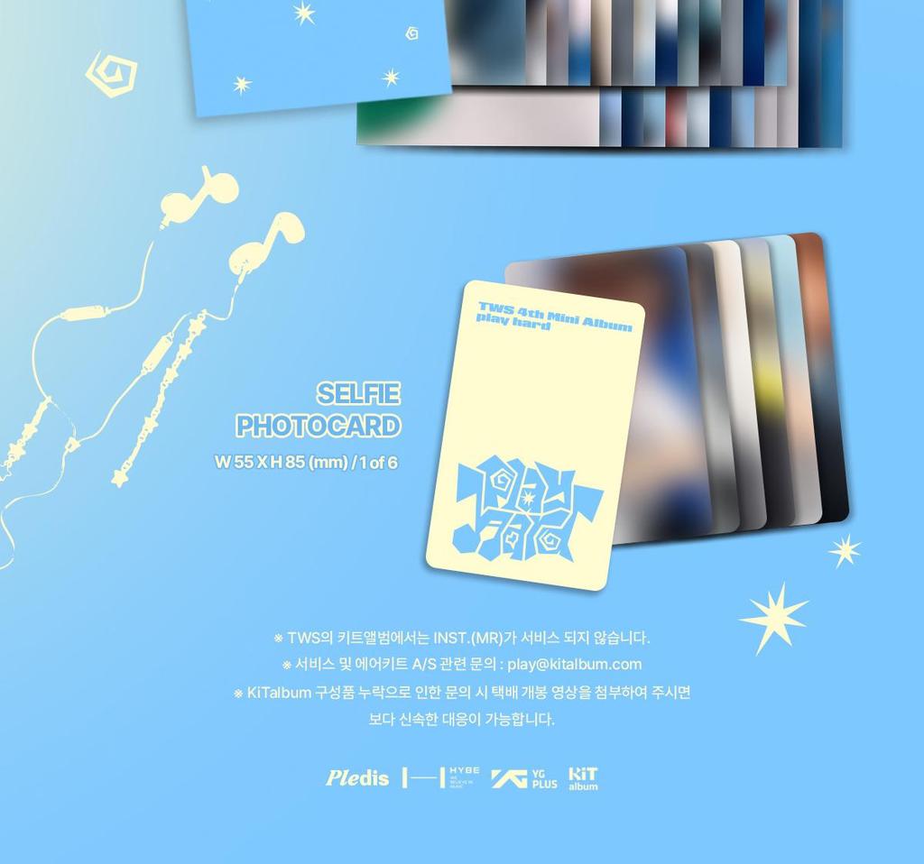 (KiT ver.) TWS [play hard] 4th Mini Album