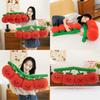 Tomato Toy Plush Cute Cartoon Children Bedroom Decor Birthday Festival Doll Gift
