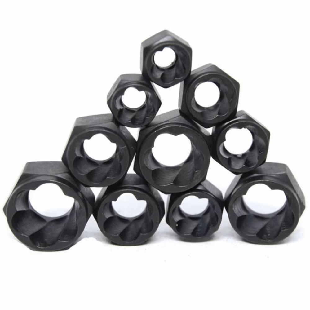 With Aluminum Box Broken Nut Remover Hexagonal Design Nut Removal Socket  Frozen Bolts