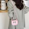 Cute Mini Crossbody Bag For Kids And Adults Stylish Bowknot Shoulder Bag Lightweight Pu Material