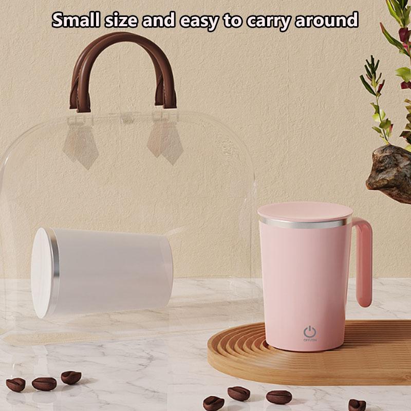 Automatic Stirring Coffee Cup Kitchen Mixing Coffee Mug Rechargeable Magnetic Stirring Cup Multipurpose Mixing Cup Drinking Tool