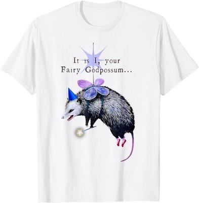 Ich bin es Ihr Feengott-Opossum Lustiges Opossum T-Shirt