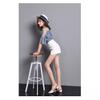 Women's Plus Size High Waist White A-Line Shorts - Slimming, Loose Fit, Wide Leg, Perfect for Spring/Summer Casual Wear