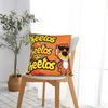 Food Print C-Cheetos Pillow Cover  Comfy Cushion Cover Kawaii Pillow Case For Sofa Home Decoration