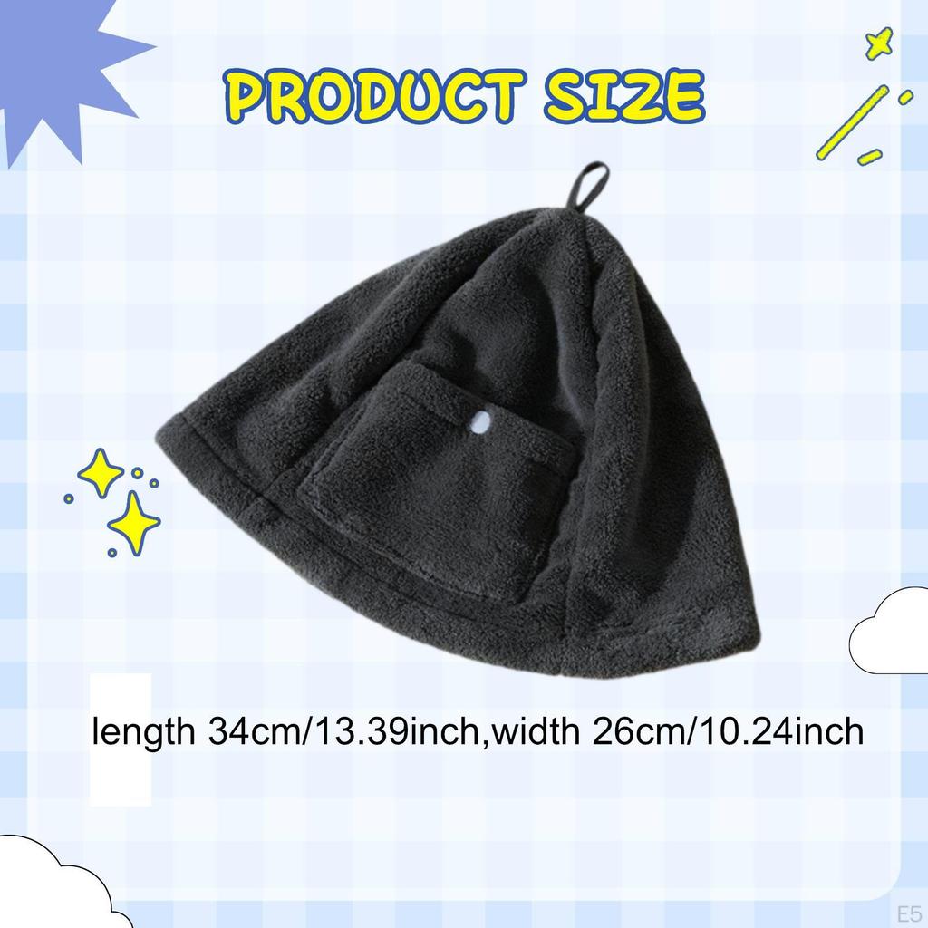 Sauna Cap Bath Hats Elegant Accessories for Women Men Shower Russian Hat Hair