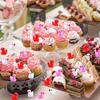 50/100Pc Valentines Mini Resin Ducks Valentine'S Day Small Little Resin Ducks For Dollhouse Micro Garden Landscape Decor