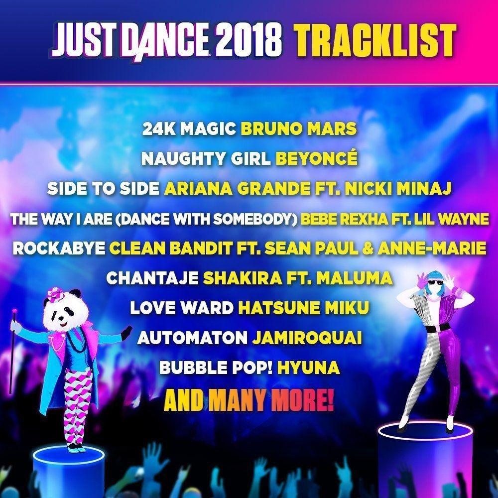Just Dance 2018 North Switch (Import America) -