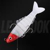 1 Pezzo Multi Sezione Esca per Pesca Esca Biomimetica 9cm/17g Acqua Dolce Pesca in Mare Esca Morbida Route Sub Esca Route Sub Esca Morbida