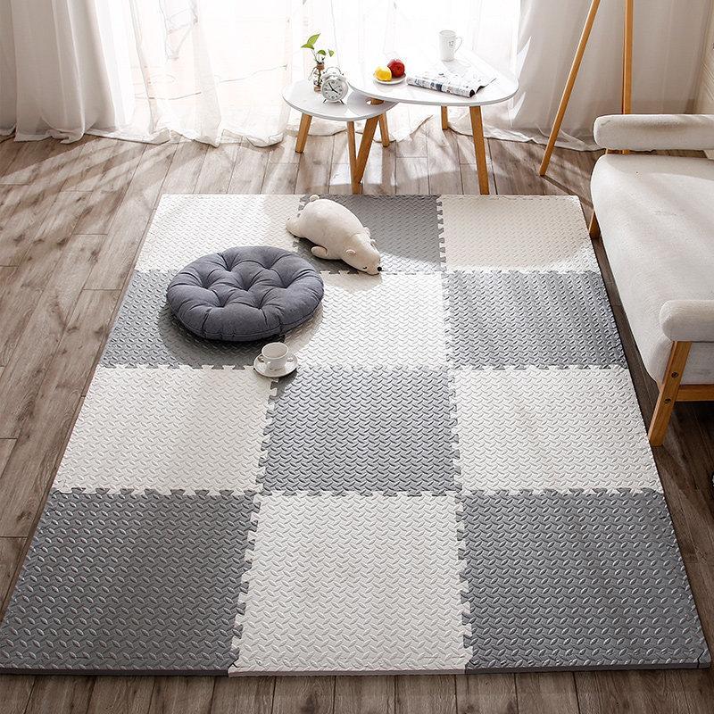 12Pcs Baby Puzzle Play Mat Soft Floor Mat Non-slip Waterproof Sports Mat for Children's Room Home Floor Decoration Baby Gifts