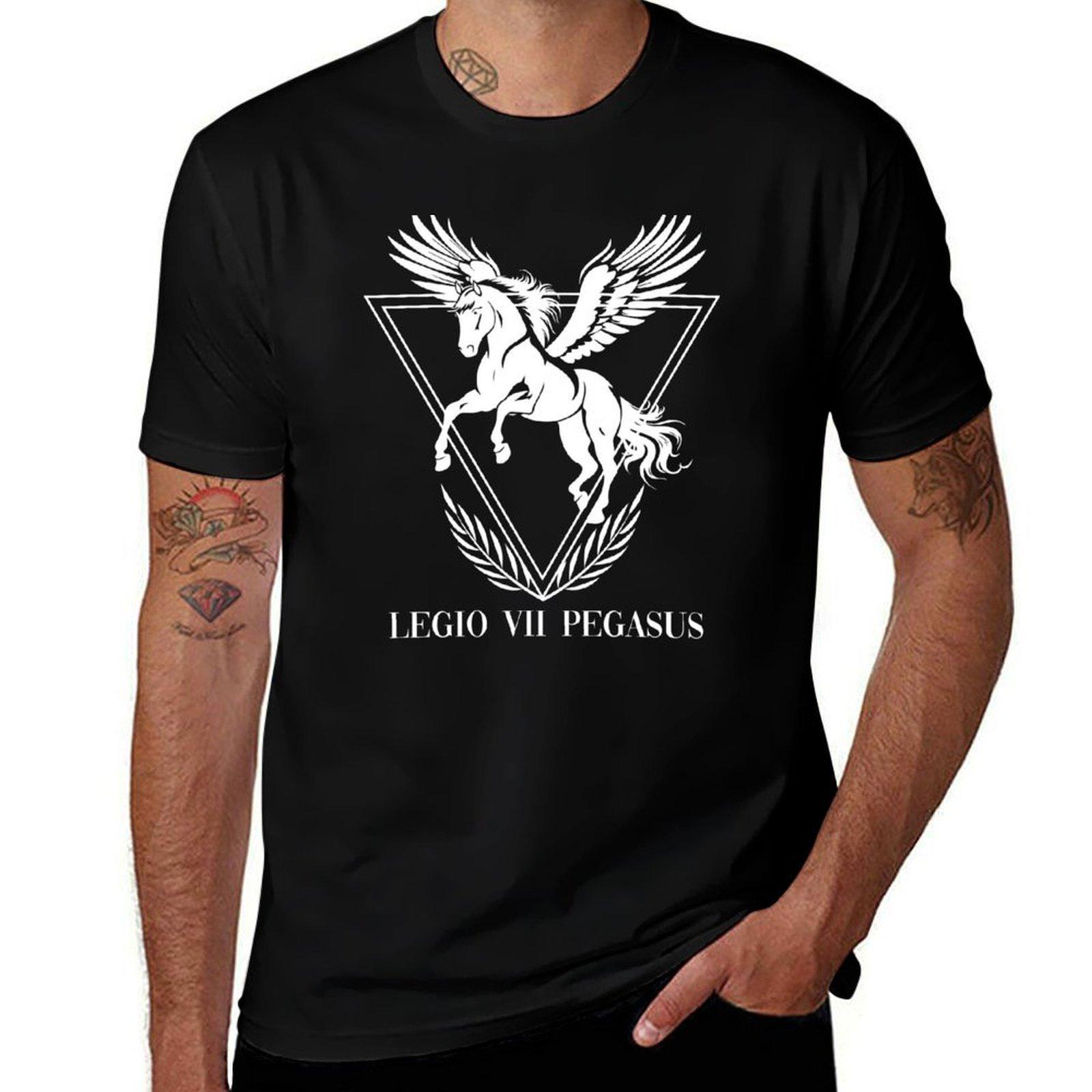 Pegasus Legion T-Shirt Festival Party Tee Top S разноцветный