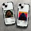 Coque de téléphone minimaliste The Weeknd pour iPhone 11 12 13 14 15 Pro Max Mini Fundas Pour téléphone Apple XR X Xs Max 7 8 Plus Housse