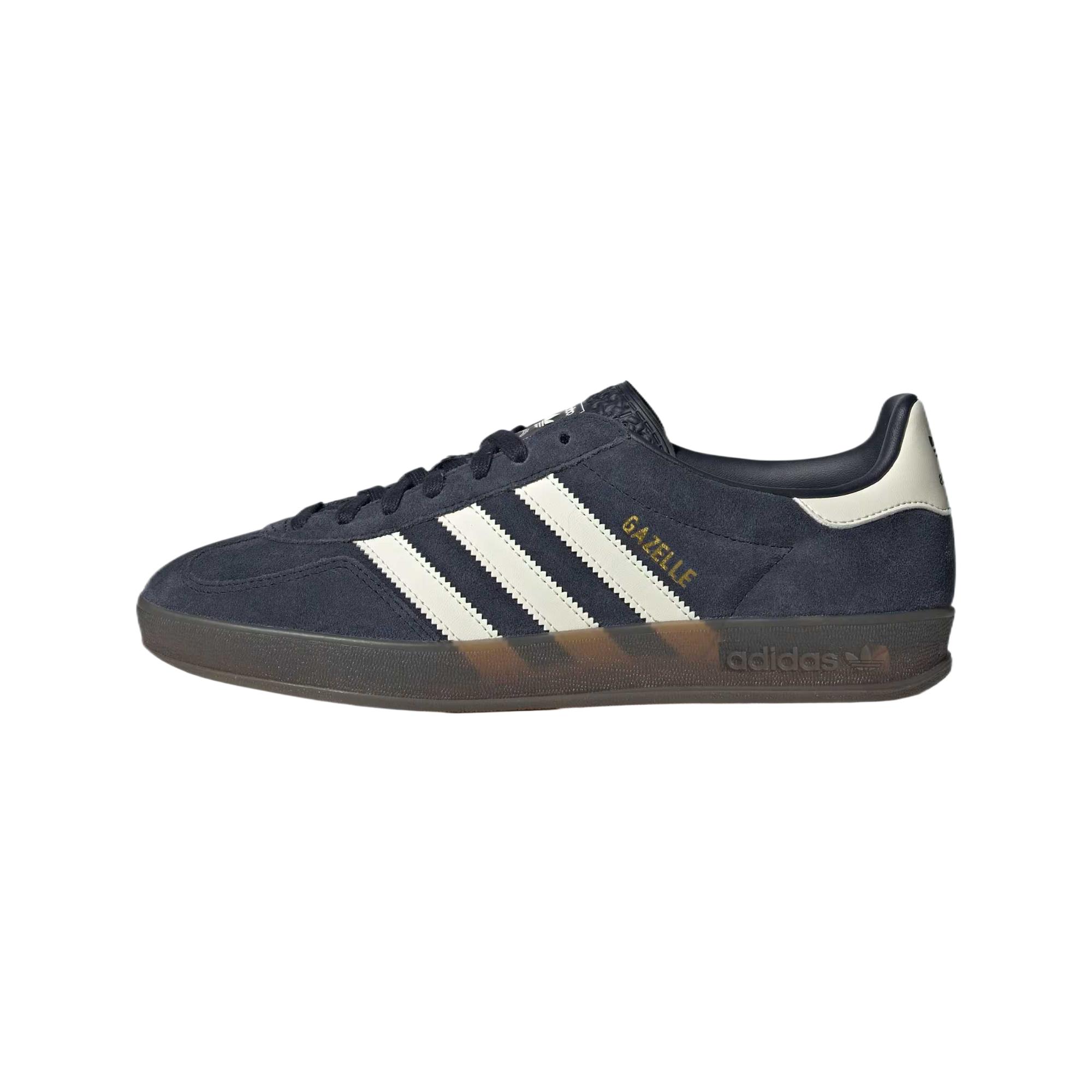 Adidas Originals GAZELLE INDOOR Low top Skateboard Shoes Men s Dark Blue JQ6172 36