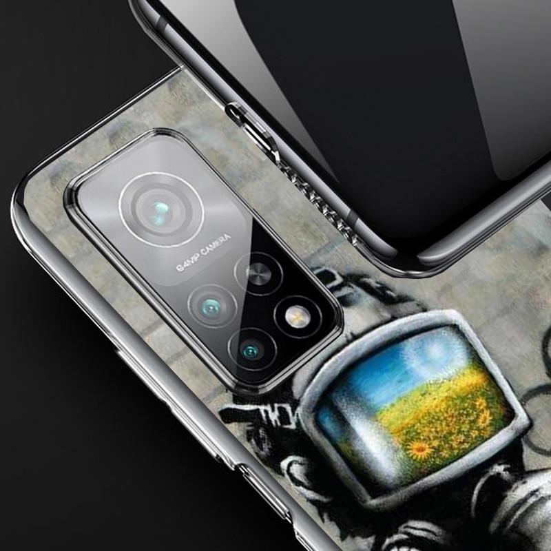 Street Art Banksy Graffiti Phone Case For Xiaomi Redmi Note 15 14 13 12S 12 11 Pro Plus 14S 11S 11E 10 10S 11T 5G Personalized C