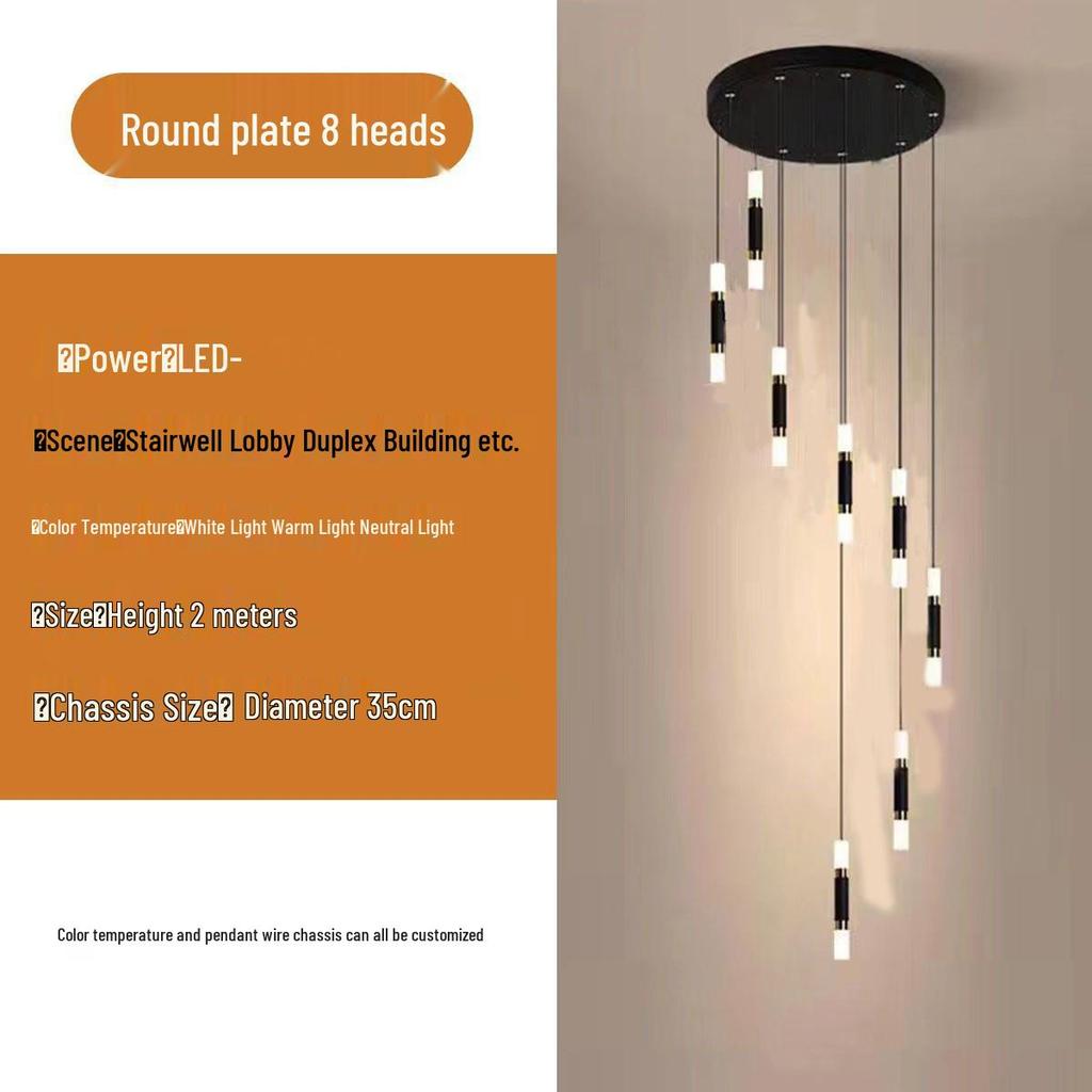 Minimalist Long Line Pendant Light for Living Room, Bedroom, Staircase, and Restaurant - 2025 Design