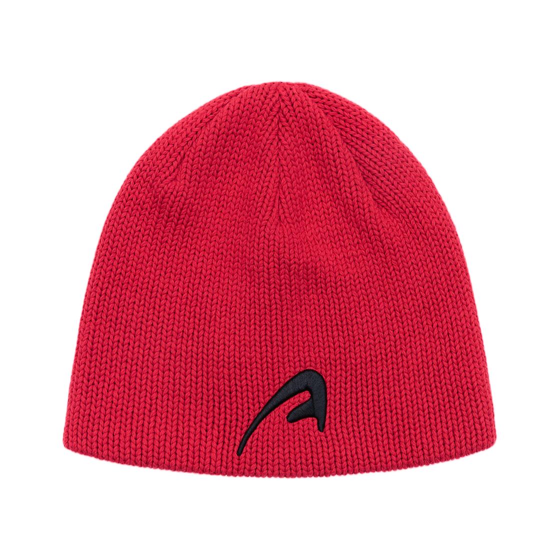 Ader Error A Peec Logo Beanie Red ONE SIZE