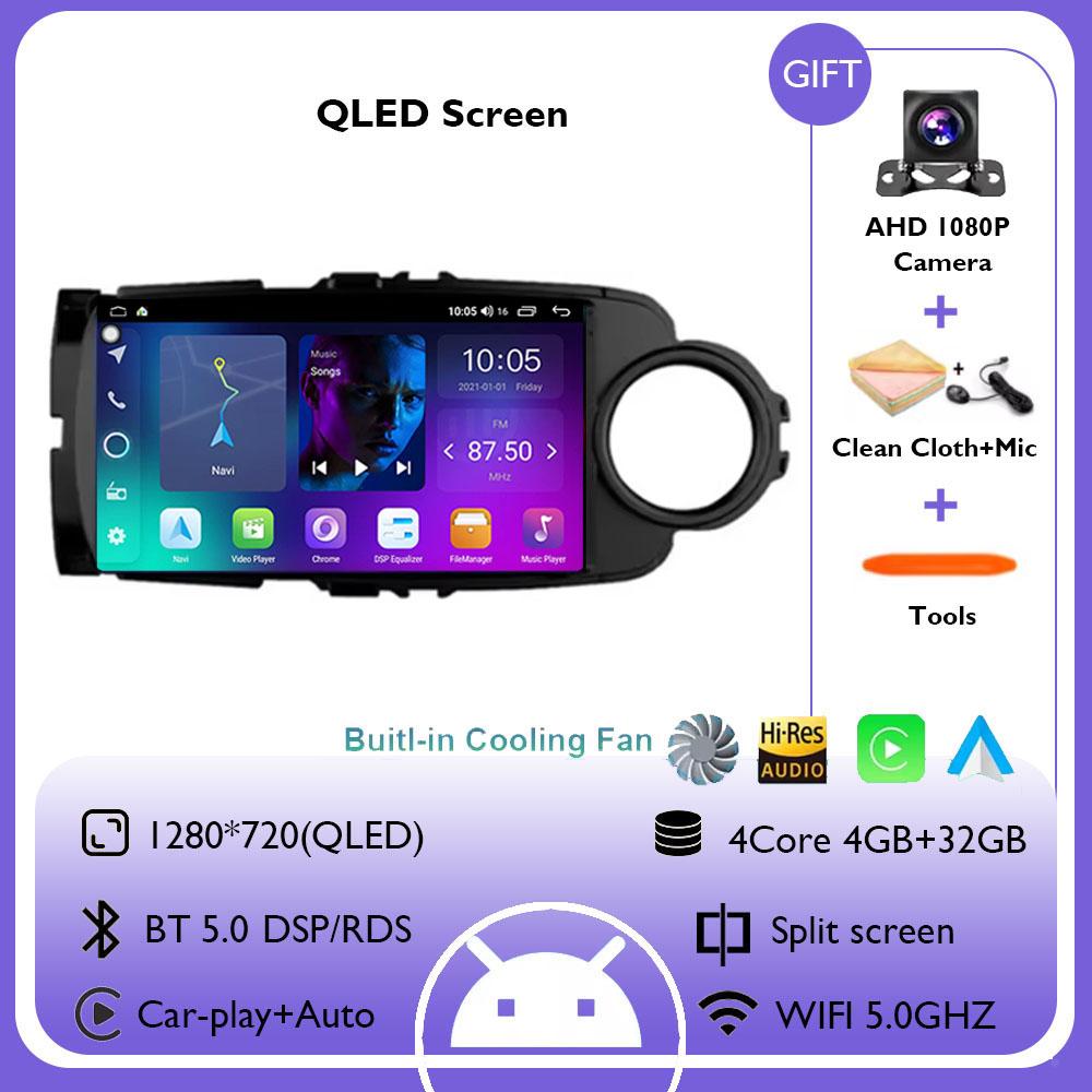 

Android 14 Car Radio For Toyota Yaris 2012 2013 20014 2015 2016 2017 GPS Navigation DSP Wireless Carplay Auto 4G WIFI Player BT