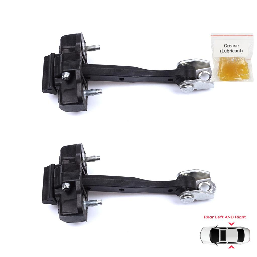EDP1291-1 2 Pieces Rear Door Hinge Stop Check Strap Limiter for Lancia Ypsilon MK3 846 312 2011-2024 5-Door HB 51917798