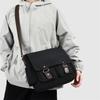 Men's Retro Canvas Messenger Bag – Casual Crossbody Sling with Adjustable Strap for Outdoor & Travel Use