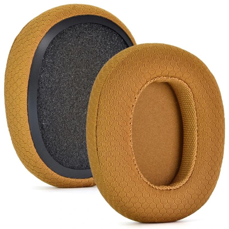 

Replacement breathable Mesh Fabric Earpads for Skullcandy Crusher Wireless/Crusher ANC/Hesh3 Earphone Memory Foam Earcups
