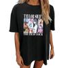 Women's Oversized Short Sleeve T Shirt Casual Graphic Print Loose Fit Crew Neck Tee Top for Everyday Wear