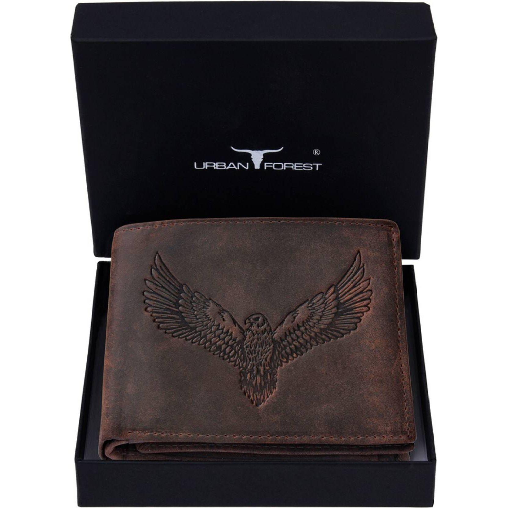 

Мужской повседневный, формальный, модный кошелек из натуральной кожи с RFID-меткой - стандартный размер (6 слотов для карт)