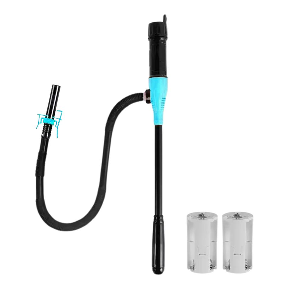 Portable Liquid Transfer Pump Battery Powered Transfer Pump Flow Control Nozzle 2.4 Gallons Per Min Efficient Fuel Transfer Pump