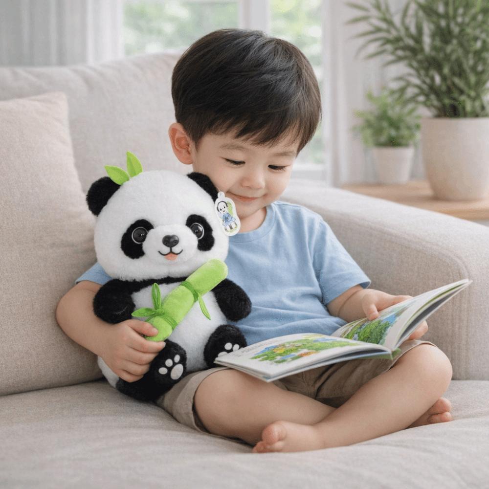 Soft Stuffed Kawaii Panda 25cm Size Bear Doll Doll Toy Plush Toy  Christmas Gifts
