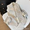 2025 Early Spring Jacquard Button Sweet Ladies Vest Sleeveless Vest Top