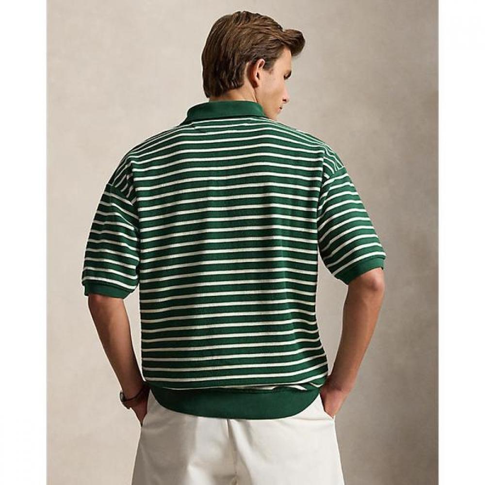 Polo Ralph Lauren Men S Relaxed Fit Stripe Texture Polo Shirt Mnpokni1n824139300