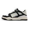 Puma Slipstream Top Grain Leather Synthetic Retro Sports Casual Low-Top Lifestyle Shoes Unisex sneaker Black White 395232-01