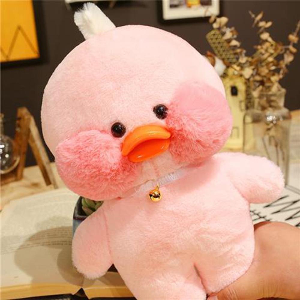 30cm Kawaii Lalafanfan Duck Plush Toy Cartoon Lalafanfan Duck Doll Soft Stuffed Animal Plushie Birthday Gifts For Girl Children