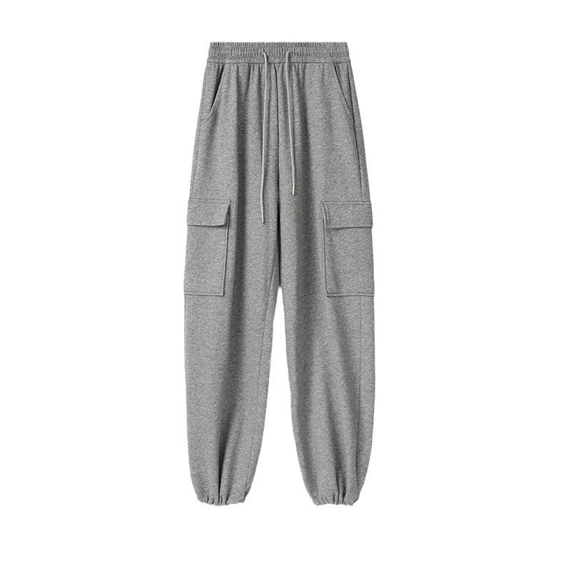 Casual Sweatpants For Women Autumn and Winter New High-waisted Loose Harlan Straight-leg Leggings American Overalls